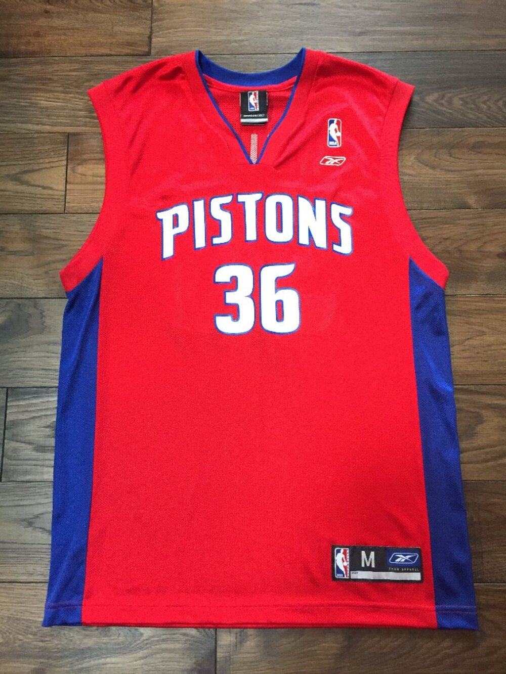 Rasheed Wallace Detroit Pistons Reebok NBA Jersey